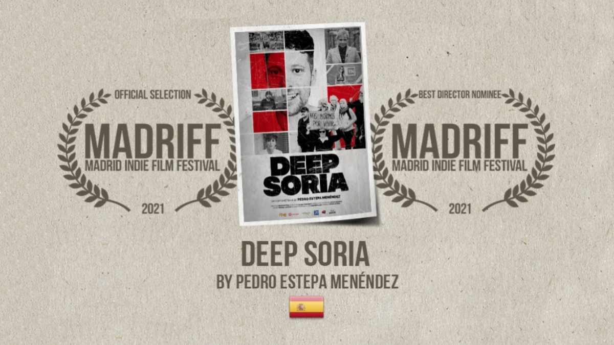 “DEEP SORIA”, SELECCIONADO EN SECCIÓN OFICIAL Y NOMINADO A MEJOR DIRECTOR EN EL FESTIVAL DE CINE INDEPENDIENTE DE&nbsp;MADRID