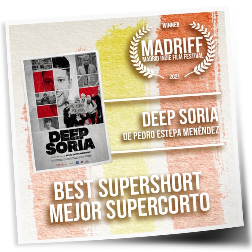 El equipo de “Deep Soria” recoge el trofeo del&nbsp;MADRIFF