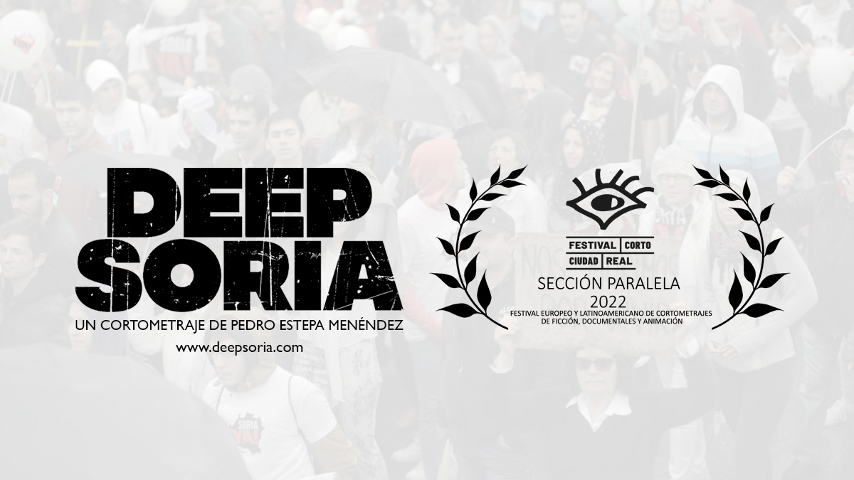 “DEEP SORIA”, SELECCIONADO EN EL FESTIVAL CORTO DE CIUDAD&nbsp;REAL
