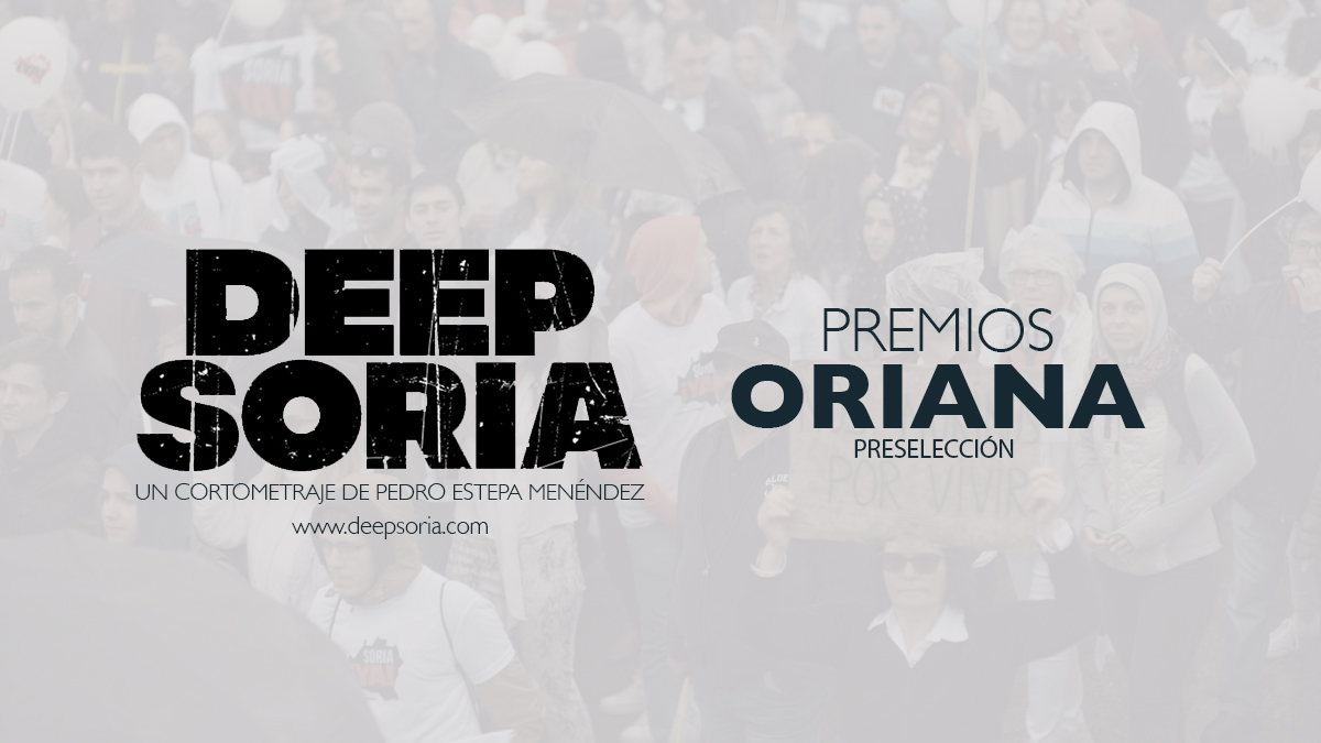 “DEEP SORIA”, PRESELECCIONADO PARA LOS PREMIOS&nbsp;ORIANA